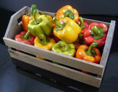 Bell Peppers Crate