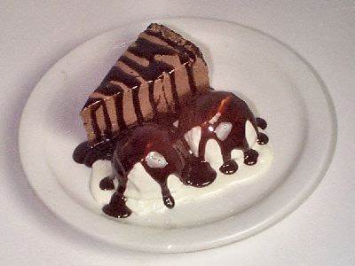 Chocolate Cake A La Mode