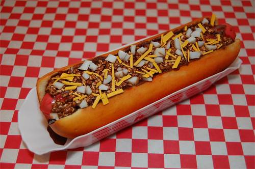 Hot Dog with Chili