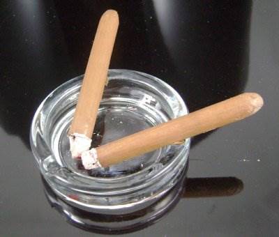 Cigars and Ashtray