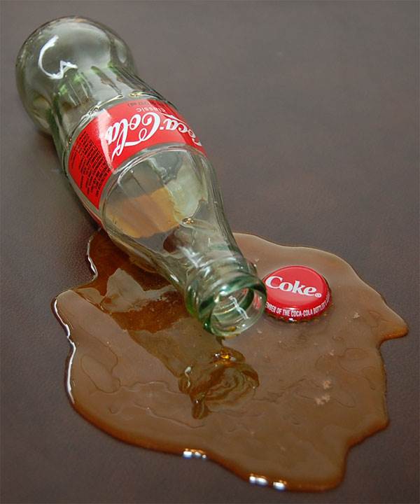 Coke Bottle Spill