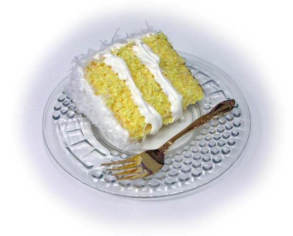 Yellow Cake Slice