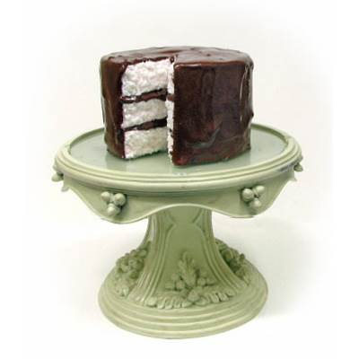 Small Cake with Chocolate Frosting