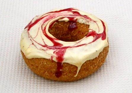 Strawberry Cream Doughnut