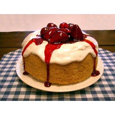 Strawberry Bundt Cake