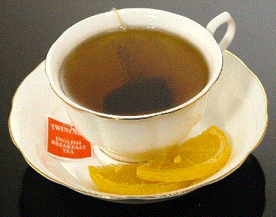 Hot Tea with Lemon #1