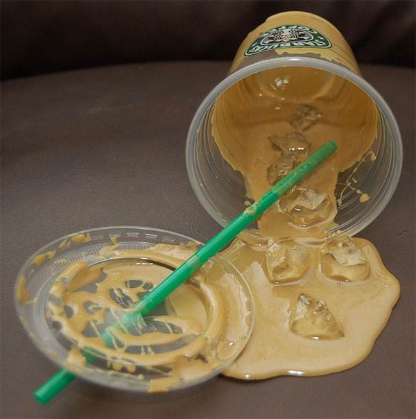 Iced Coffee Spill