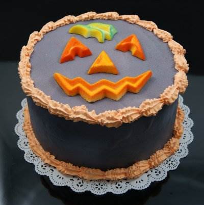 Jack O'Lantern Cake