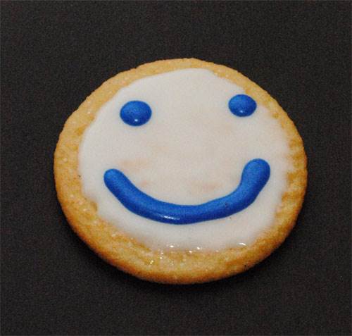 Smiley Face Cookie