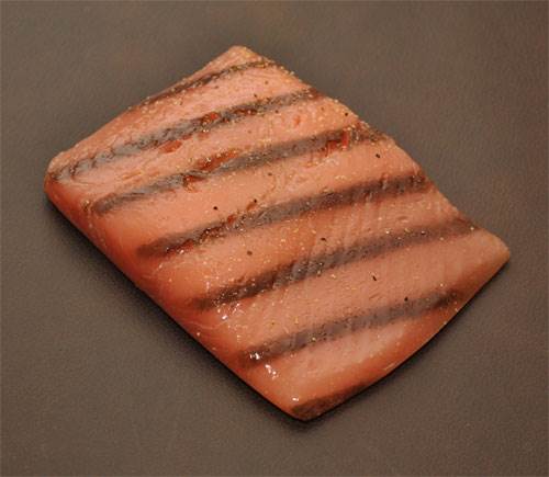 Salmon Steak (Grilled)