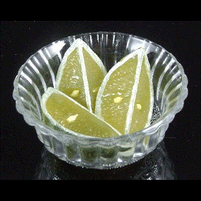 Lime Wedges & Dish