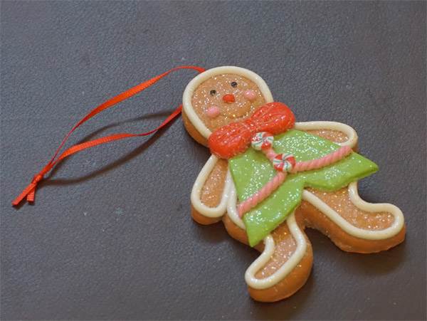 Ornament - Gingerbread Man #4
