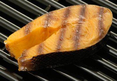 Salmon Steak (Grilled)