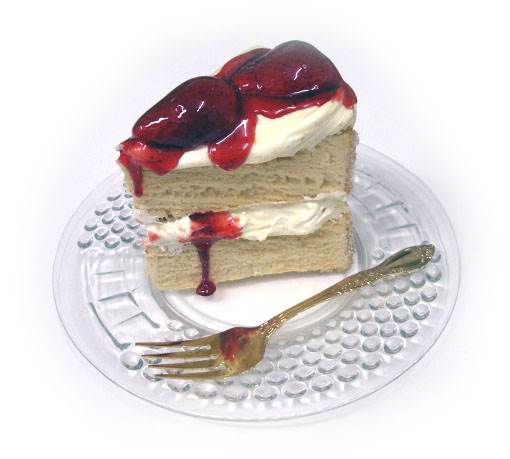 Strawberry Shortcake Slice