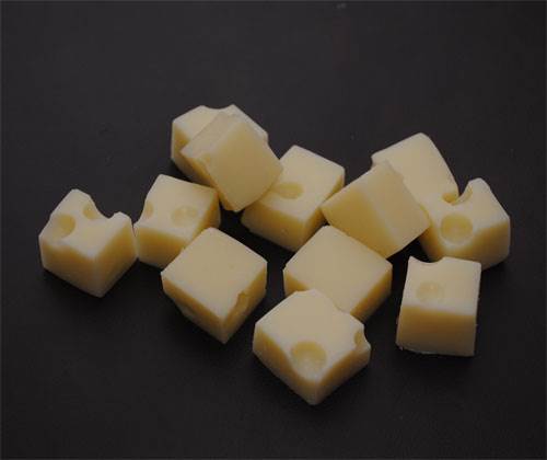 Swiss Cheese Cubes