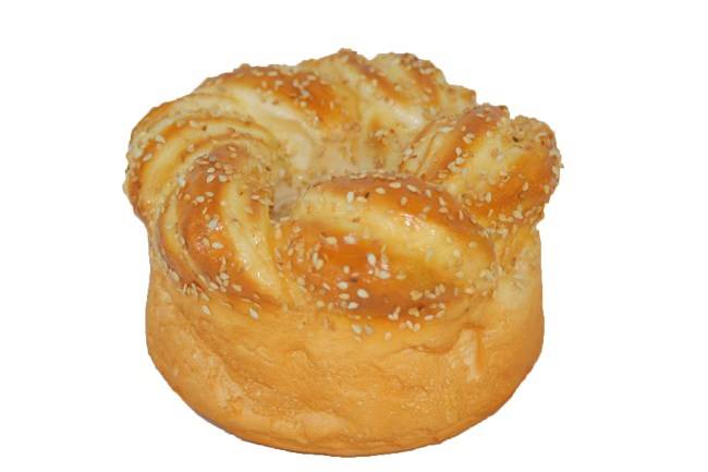 Twist Bread with Sesame Seeds