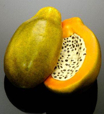 Papaya Halves