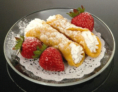 Cannoli Plate