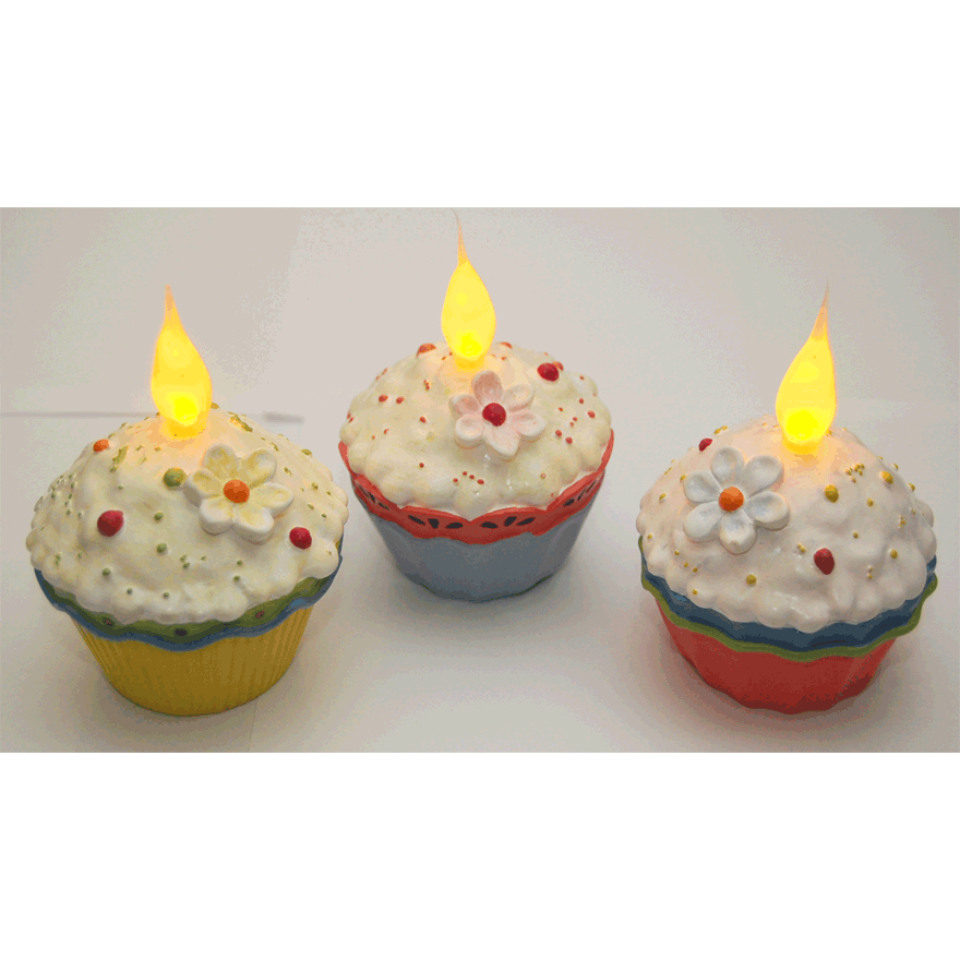 Cupcakes with Lights