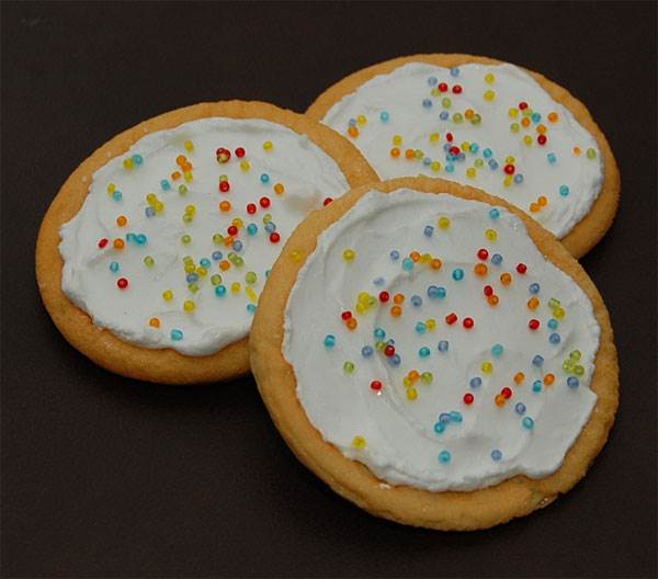 Frosted Cookies (Vanilla)