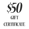 Gift Certificate