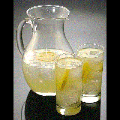 Lemonade Fake Pitcher and Glass Set