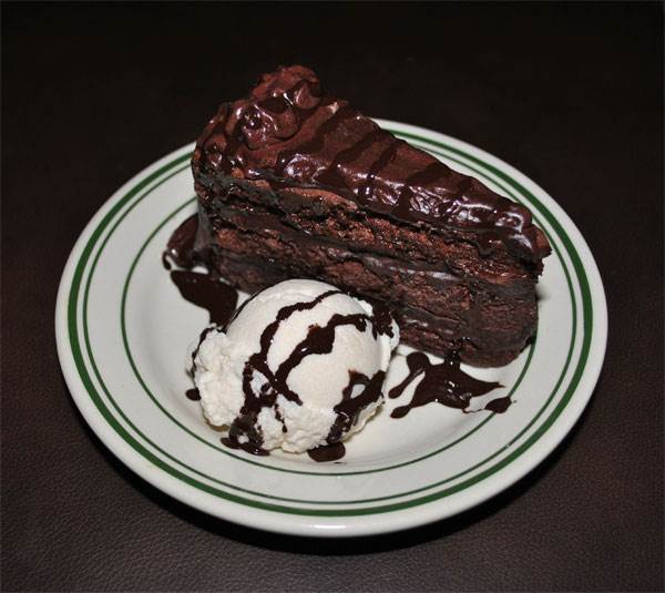 Chocolate Cake & Ice Cream