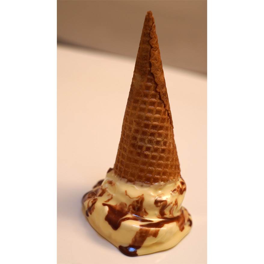 Melting Ice Cream Cone