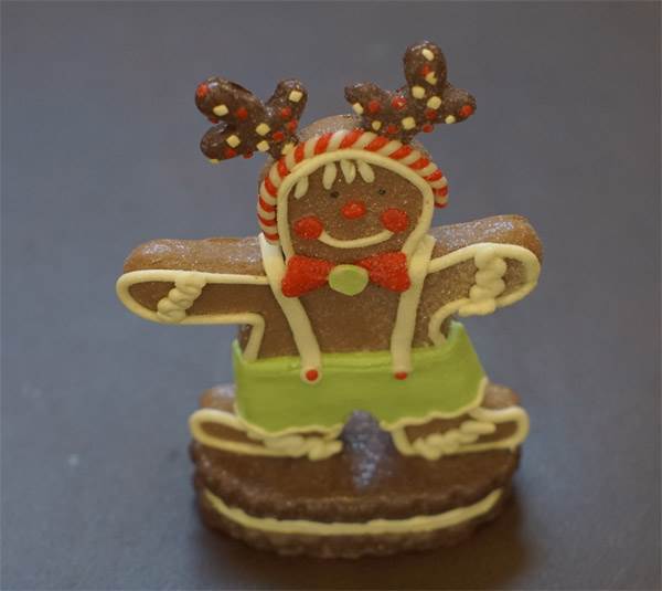 Ornament - Standing Gingerbread Man #1