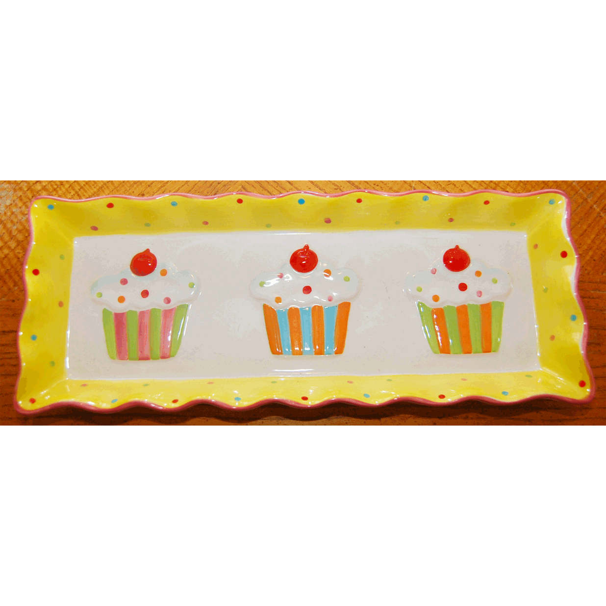 Cupcake Plate