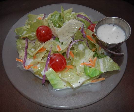 Salad with Dressing