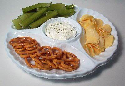 Snack Food & Dip Tray