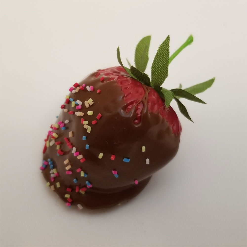 Dipped Strawberry (Chocolate with Sprinkles)